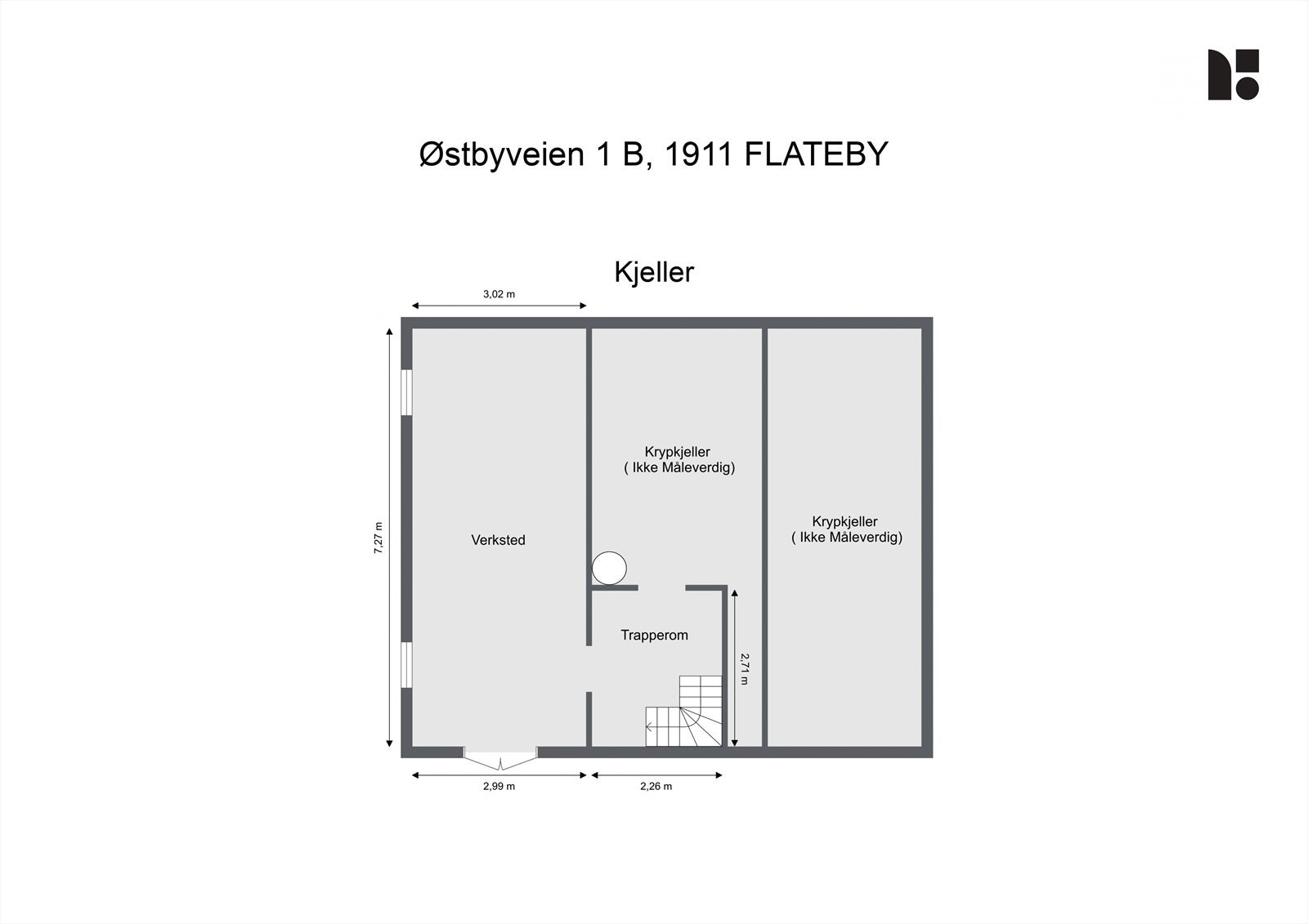Plantegning - Kjeller. Galleribilde
