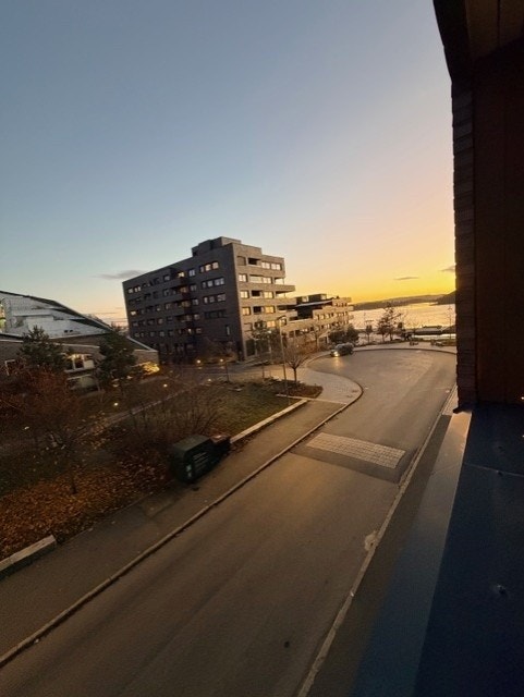 Utsikt fra balkong Galleribilde