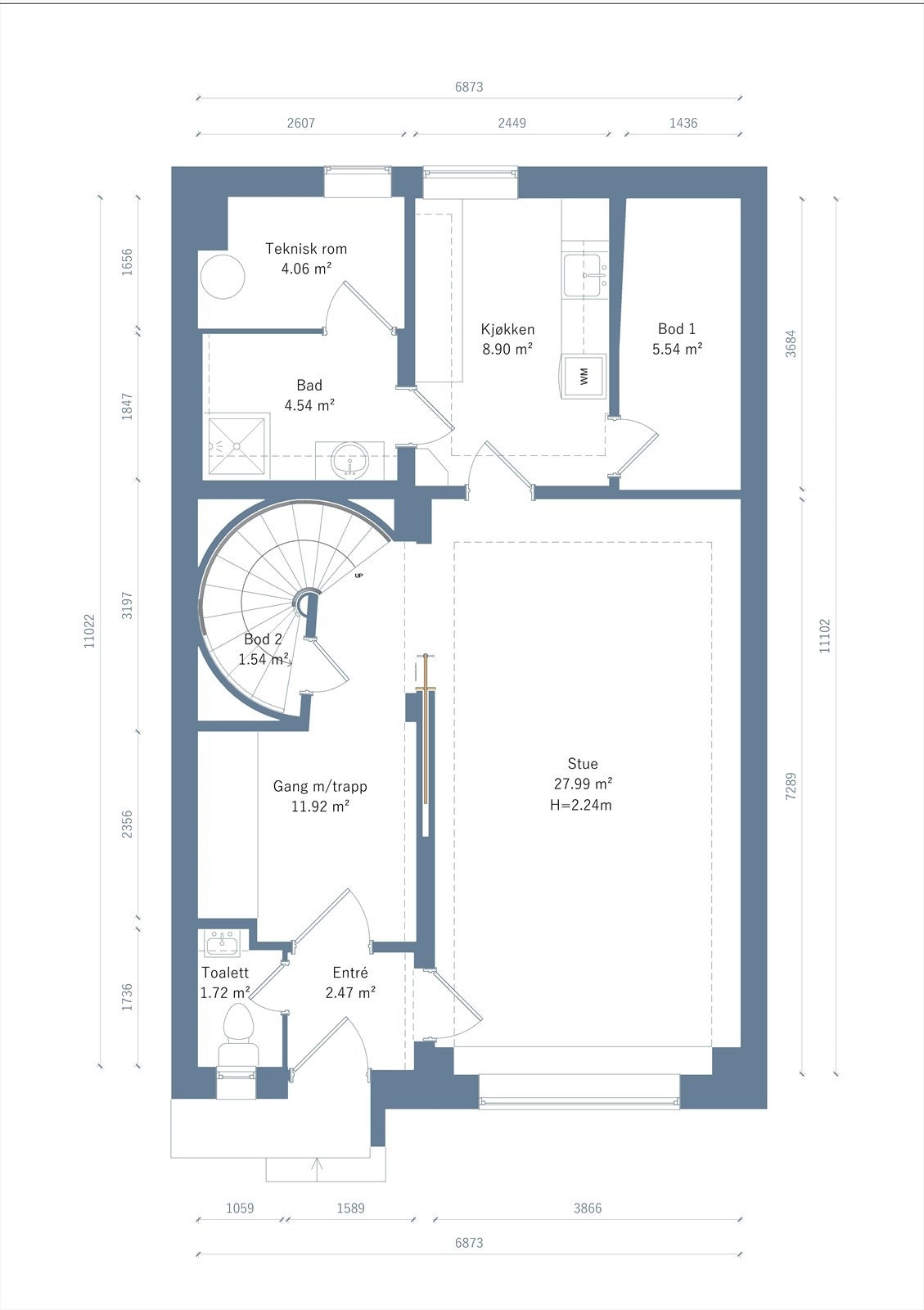 1.Etasje Galleribilde