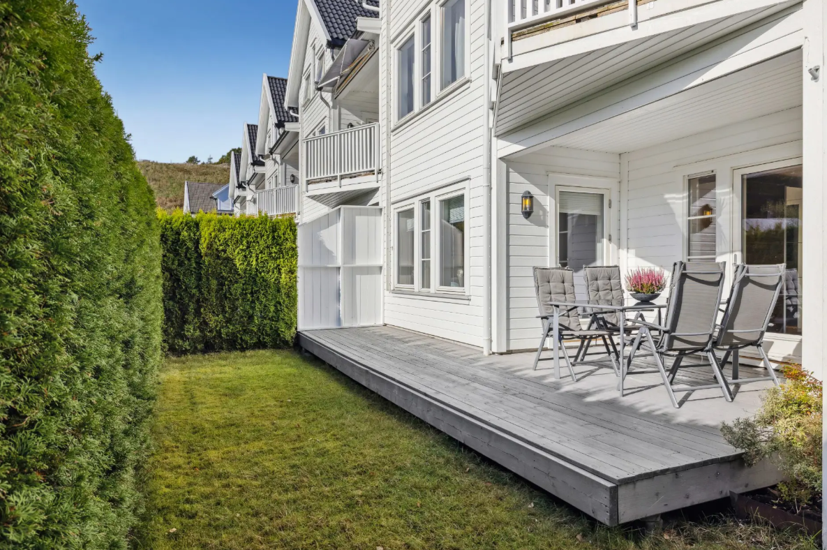 Nydelig uteplass Galleribilde