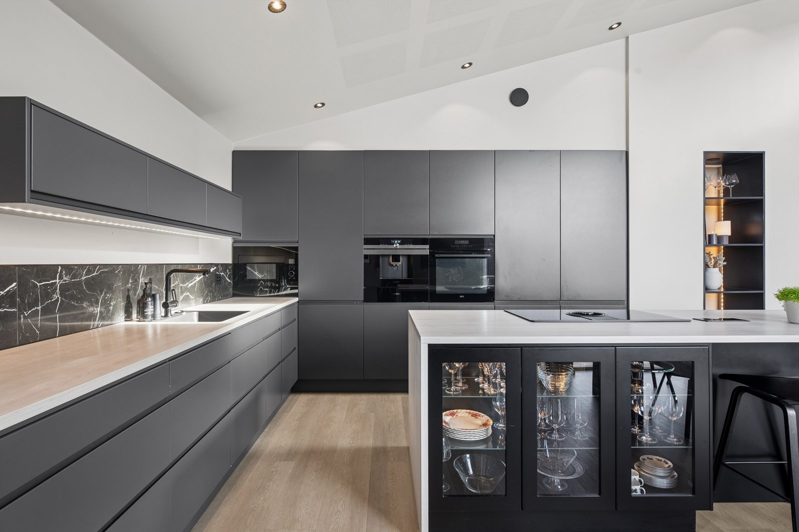 Det er montert vannstoppsystem for ekstra sikkerhet. Galleribilde