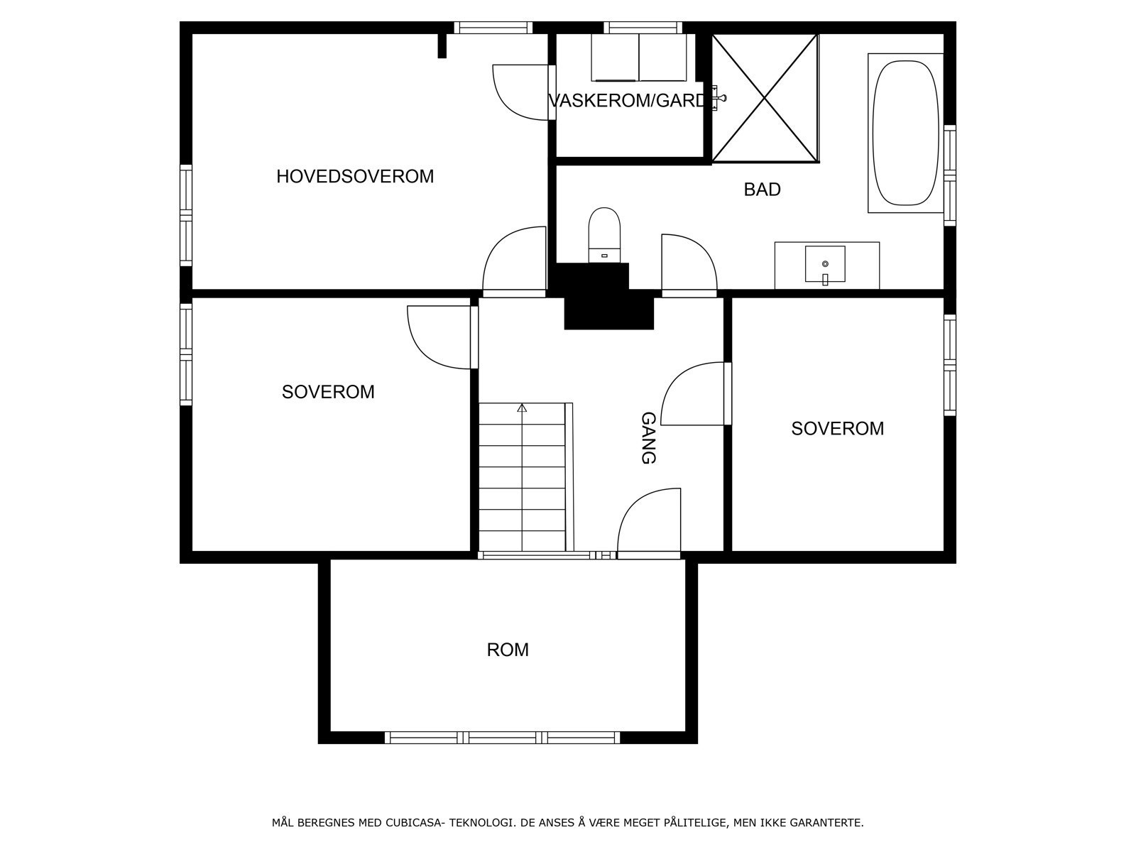 Planskisse 2. etg Galleribilde
