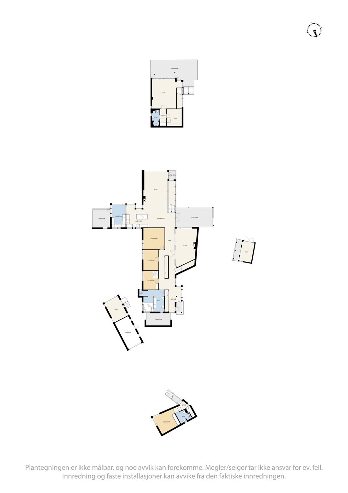 Plantegninger Hånestangen 45. Galleribilde