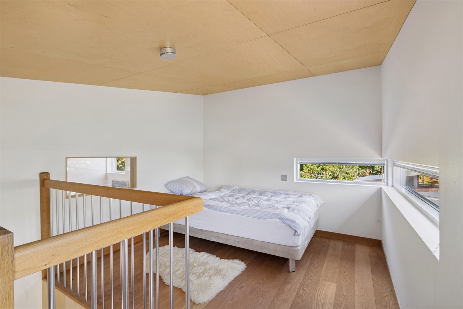 Hems som i dag er innredet med seng. Galleribilde