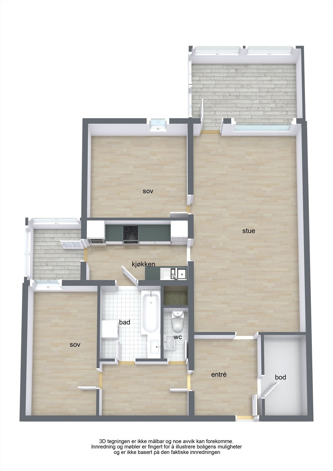 Planløsning Galleribilde