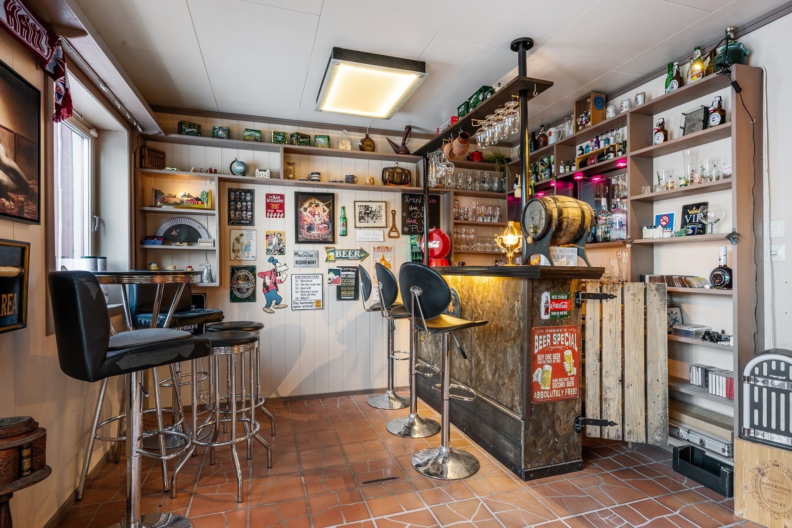 Baren gir boligen et unikt preg. Galleribilde