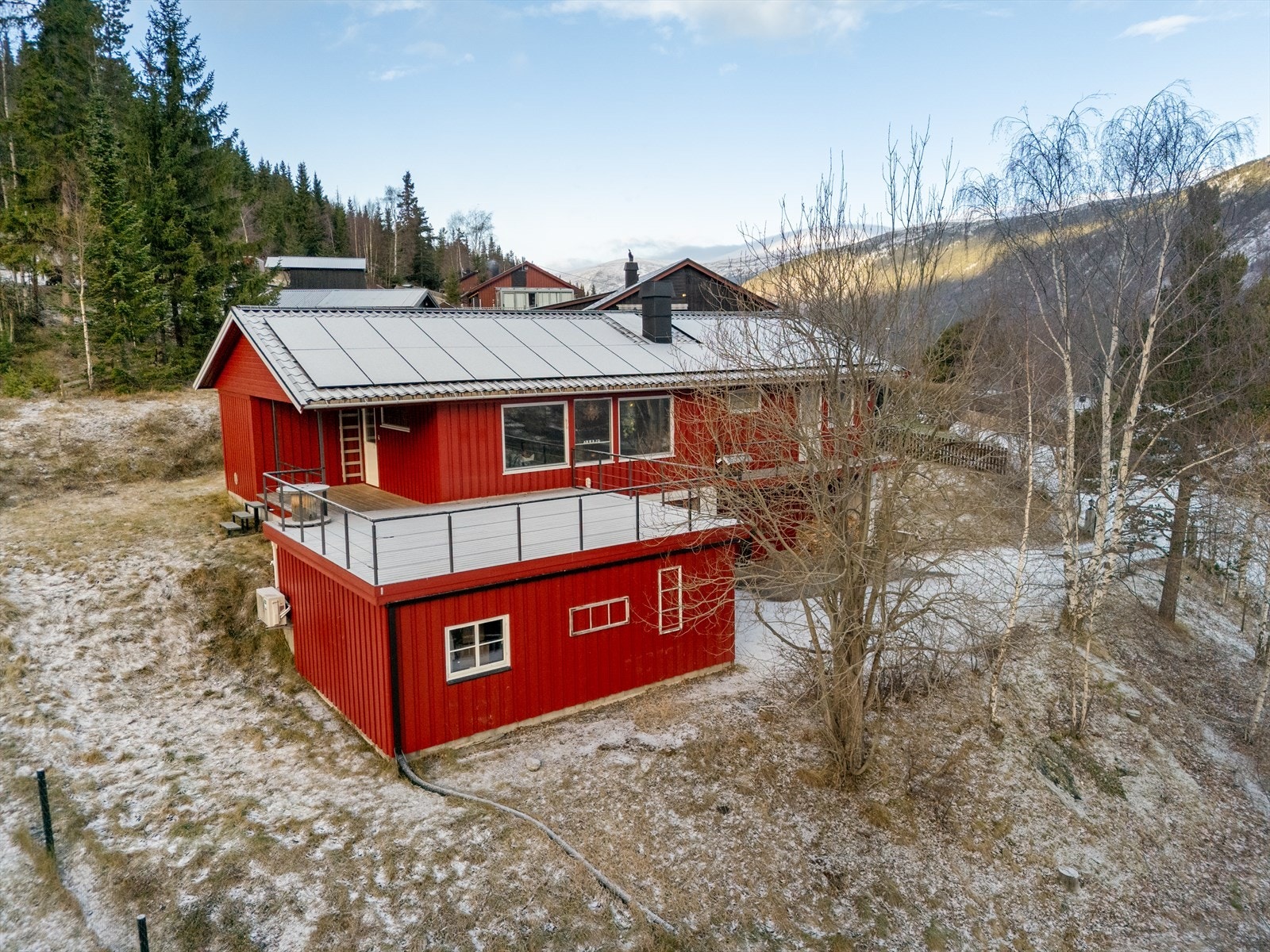 Dronefoto Galleribilde