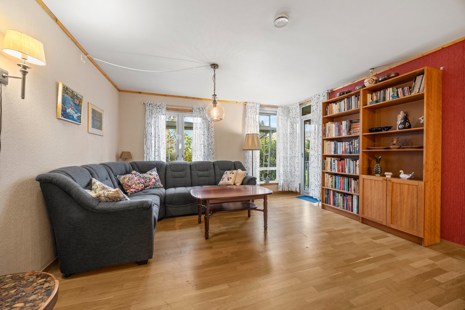 Vinduene sørger for gode dagslysforhold Galleribilde