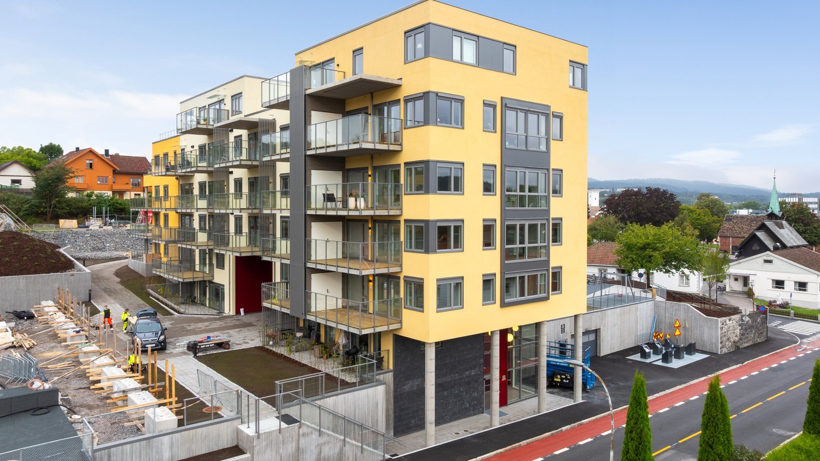 St. Joseph er et splitter nytt boligprosjekt midt i Porsgrunn sentrum. Galleribilde