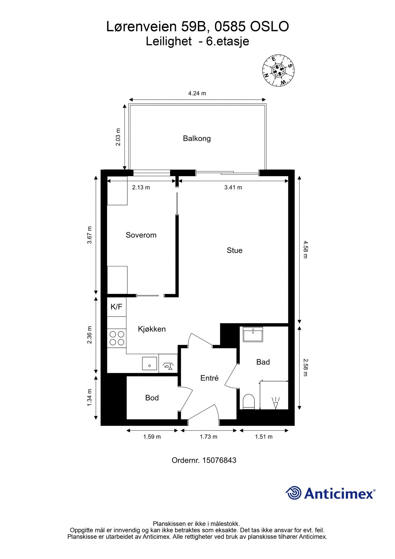 Plantegning. Galleribilde