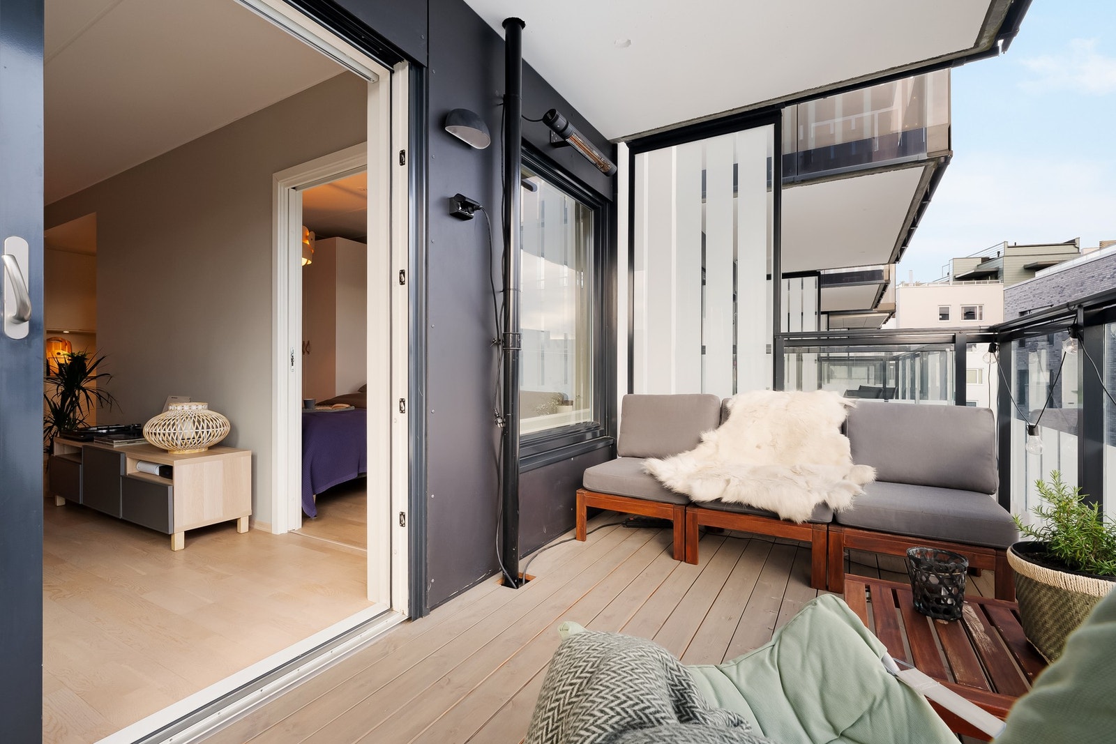 Overbygget kommer godt med om det skulle være litt ruskevær. Galleribilde