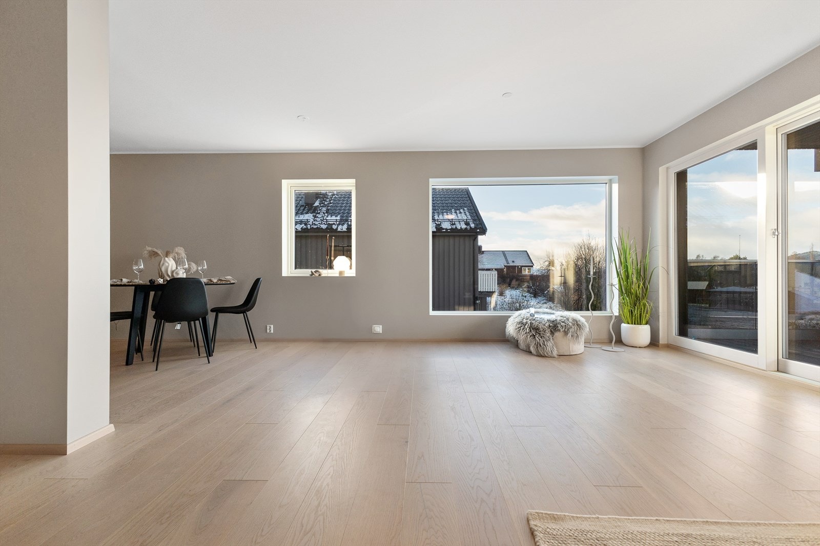 Det er separate, balanserte ventilasjonsanlegg for hver eneste leilighet. Galleribilde