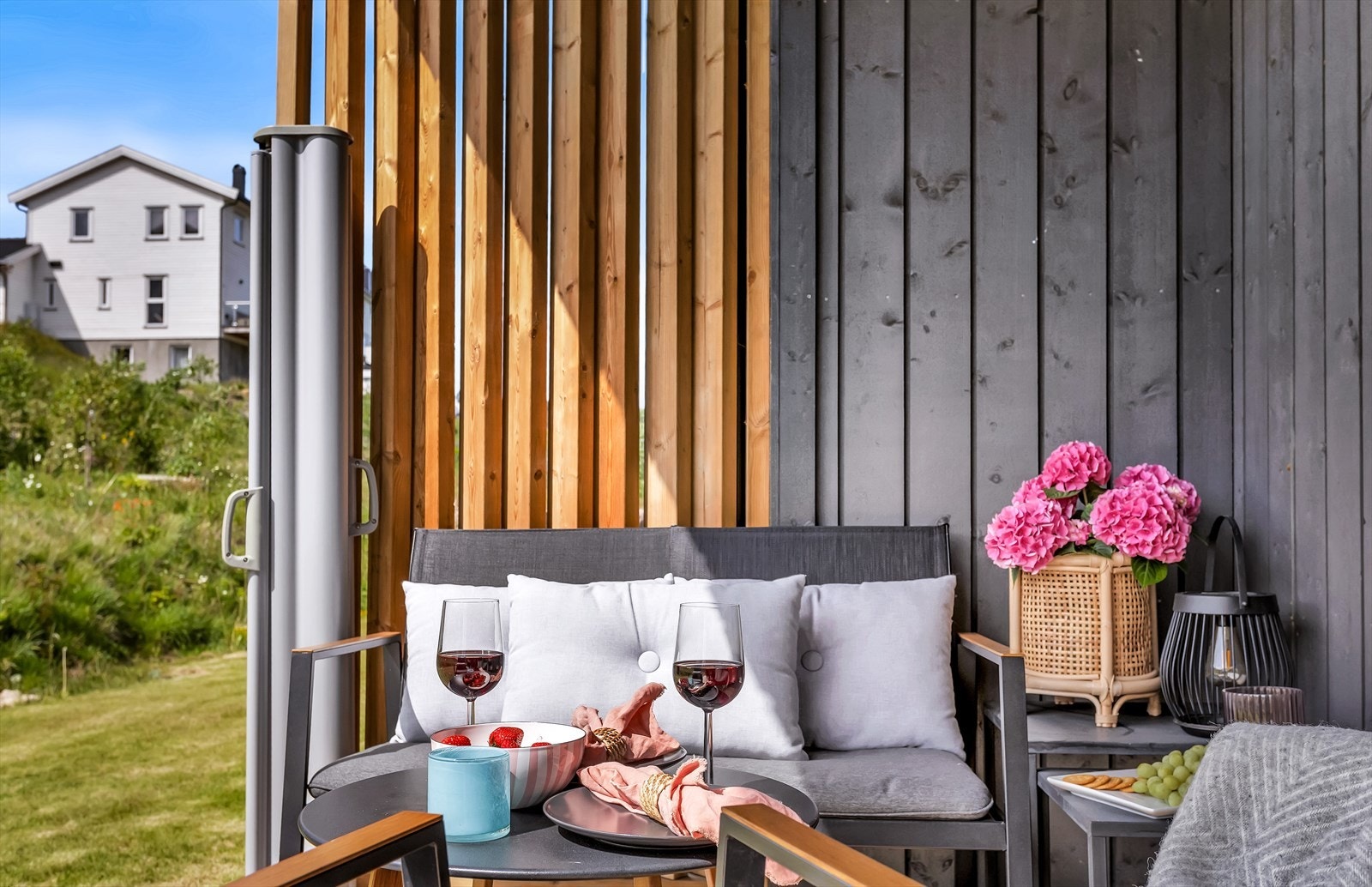 Her kan man nyte fine dager. Galleribilde