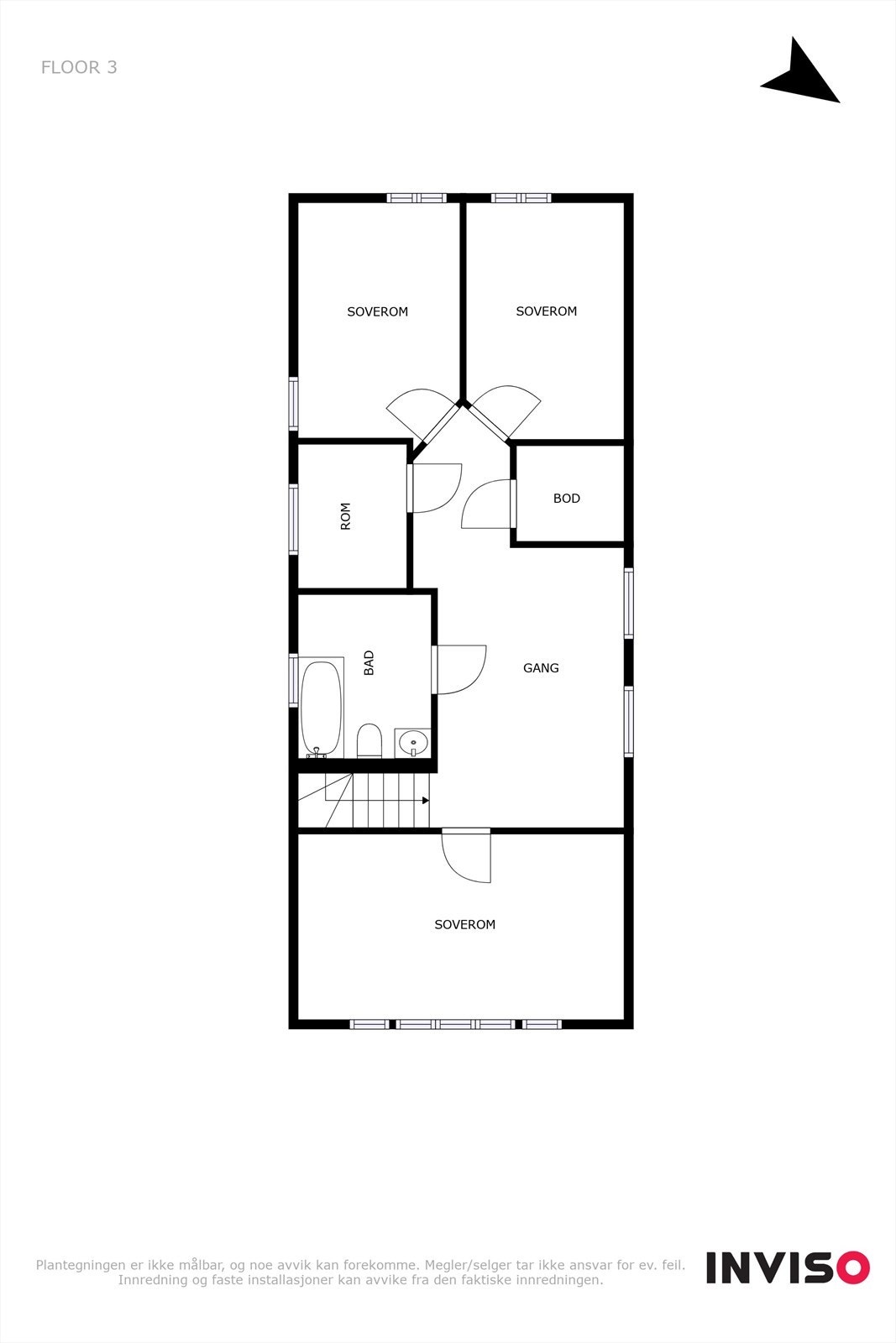 | Planskisse - 3. etg | Galleribilde