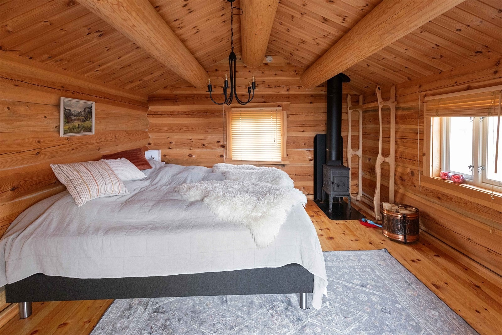 Anneks som gir mulighet for flere sengeplasser. Galleribilde