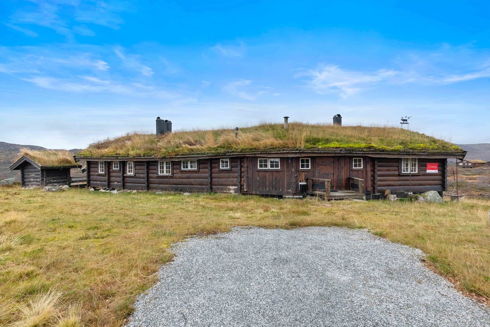 Kjørevei til døra. Galleribilde