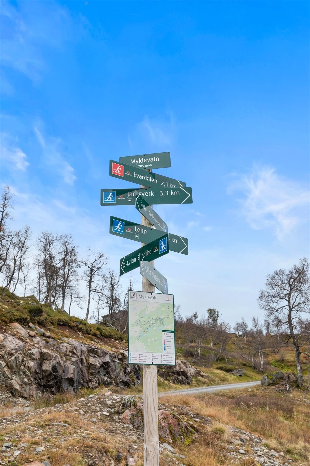 Flotte turmuligheter sommer som vinter. Galleribilde