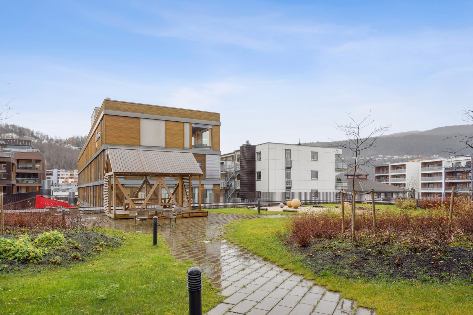 Melhus sentrum har et rikelig tilbud av de fleste servicefunksjoner Galleribilde