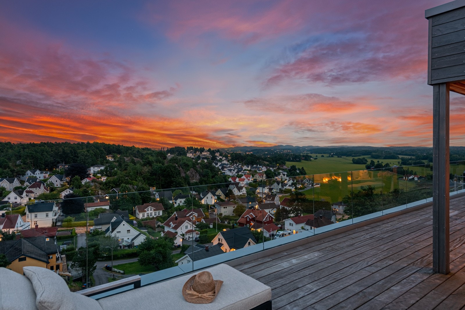 Må faktisk oppleves, himmel som et maleri Galleribilde