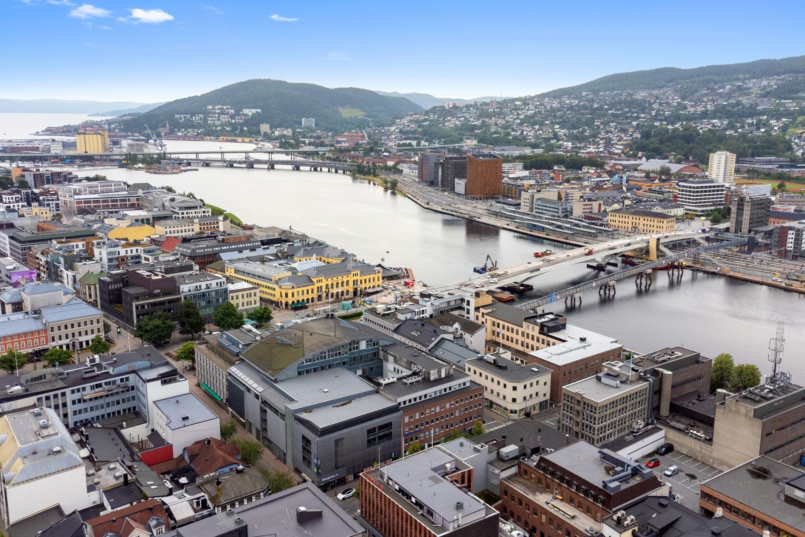 Dronefoto Galleribilde