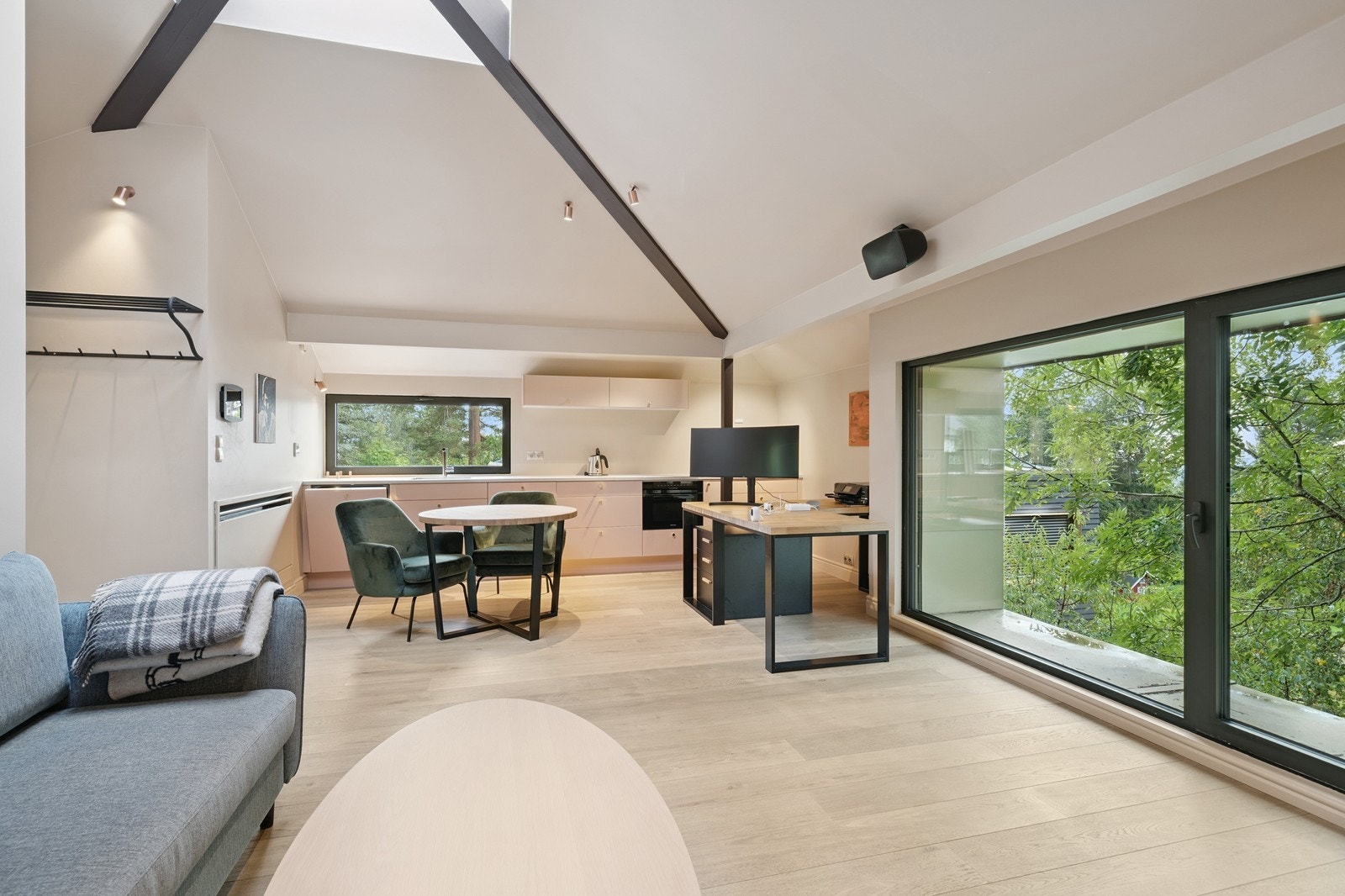 Stue/kjøkken i leilighet Galleribilde