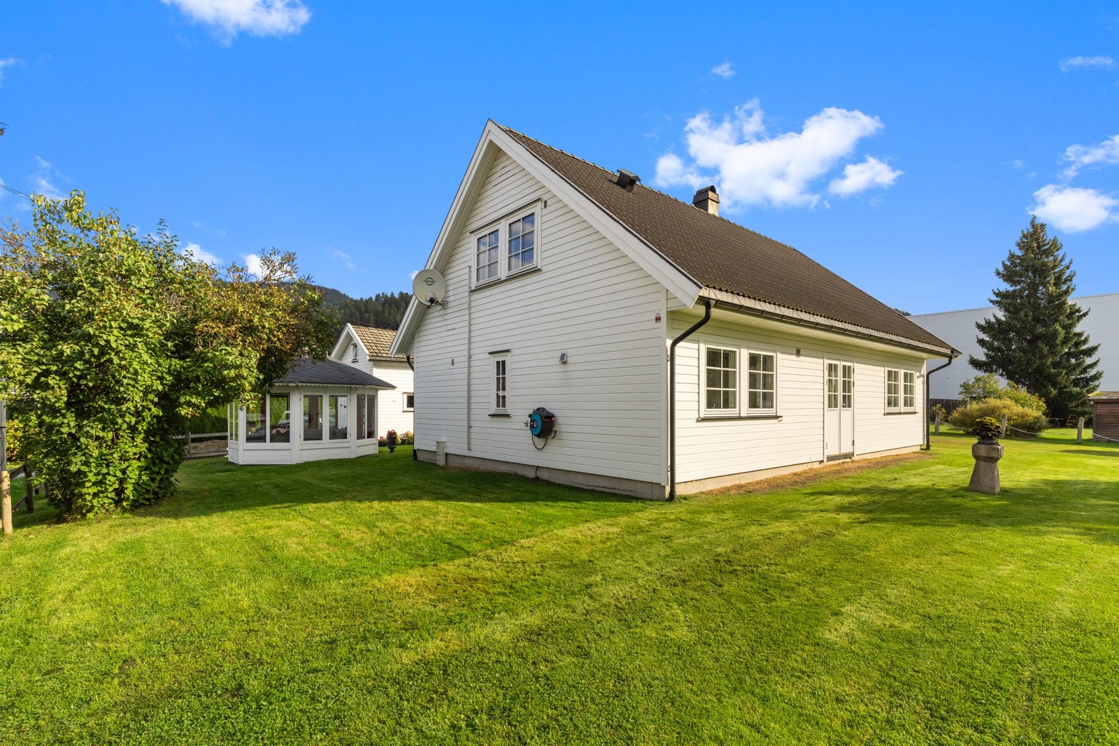 Eneboligen ble oppført i 2002. Galleribilde