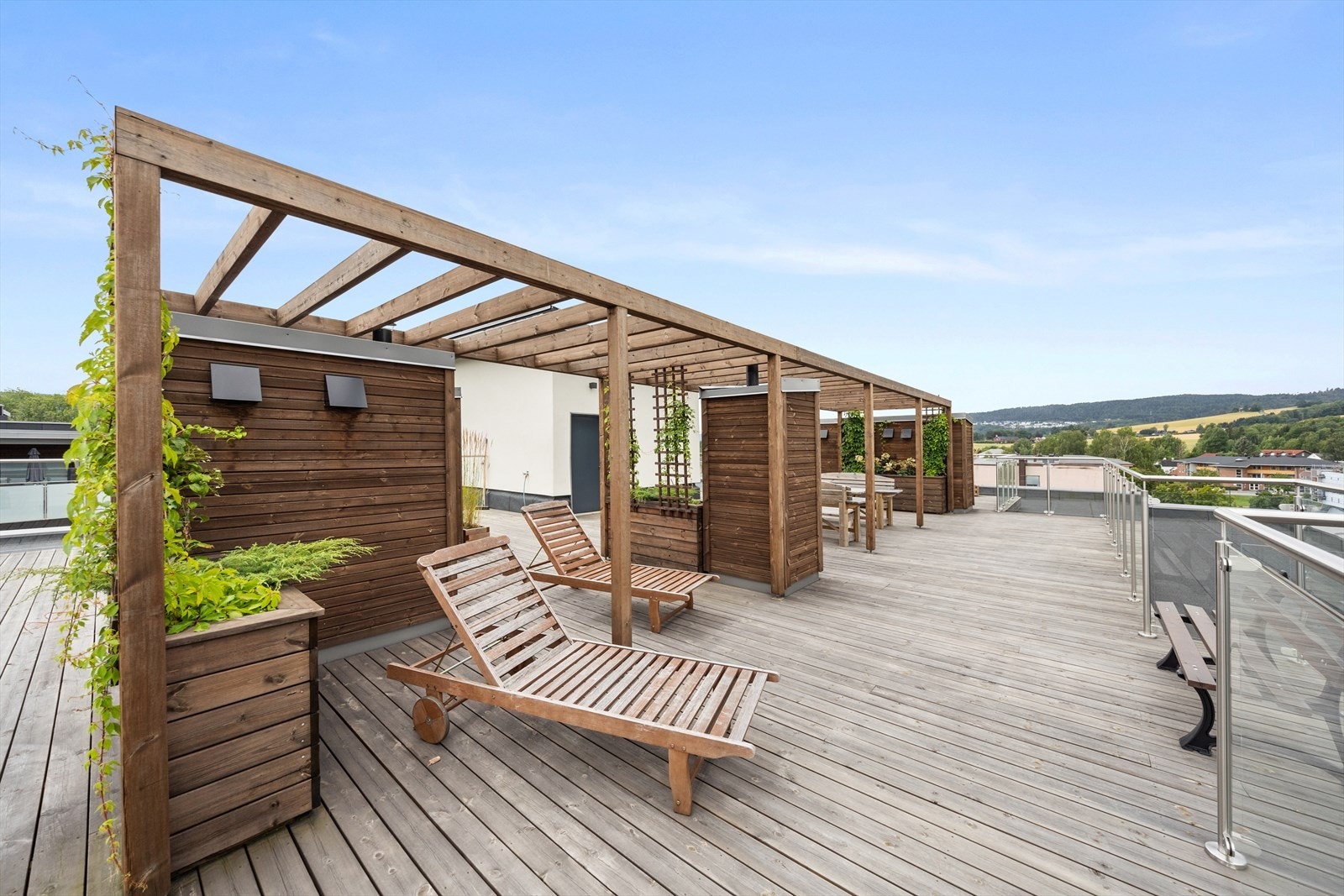 Felles takterrasse Galleribilde