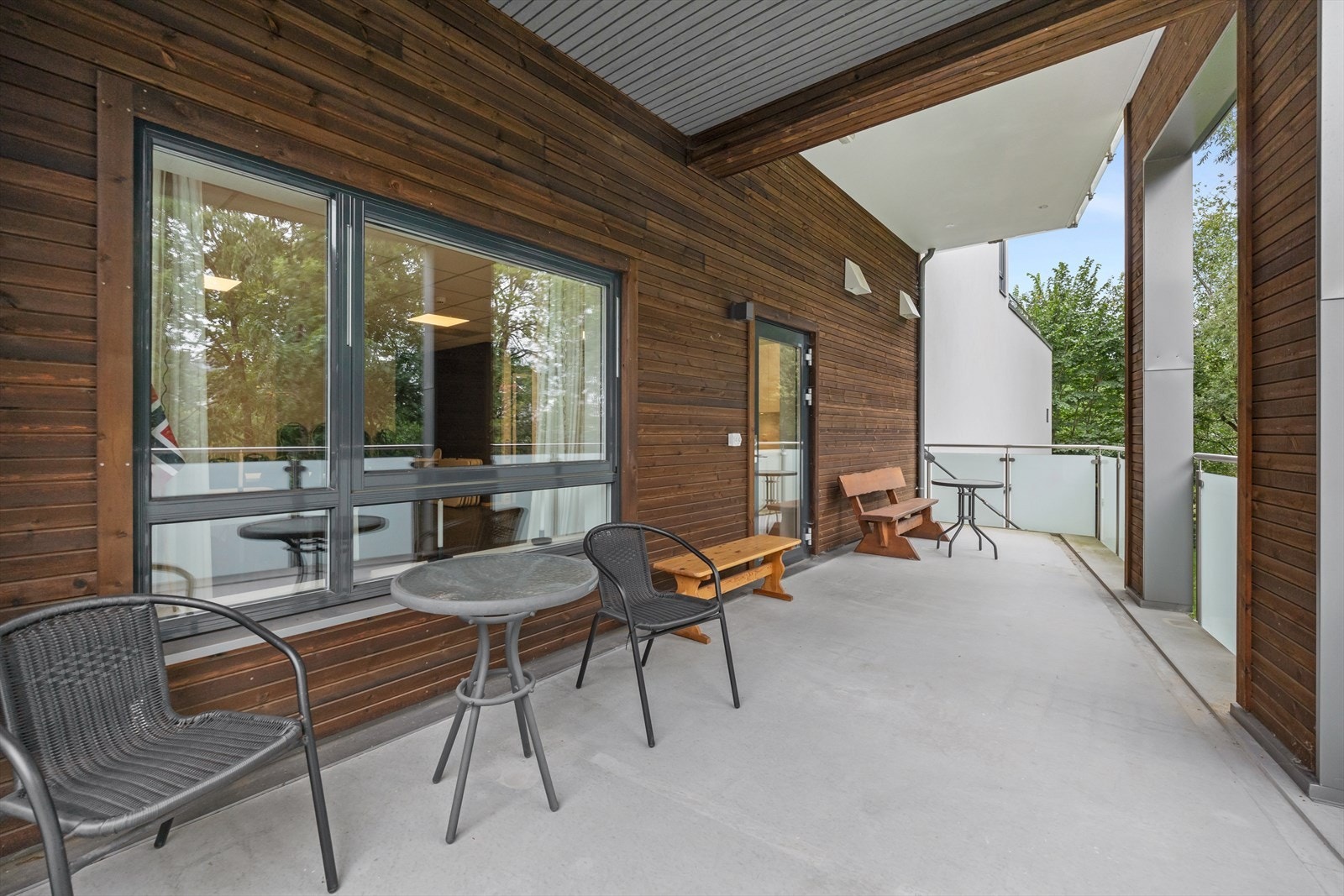 Uteplass tilhørende fellessameiet Galleribilde