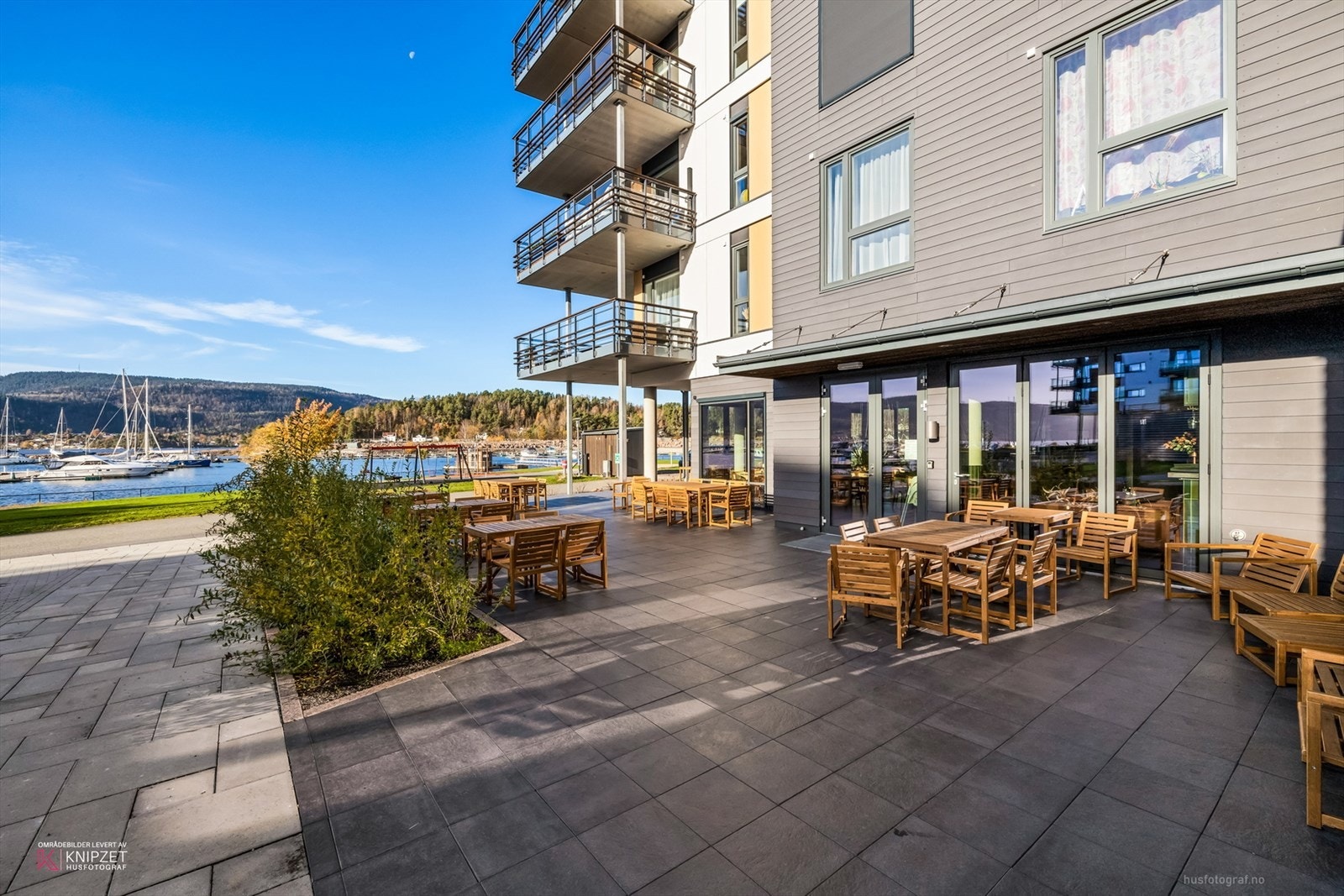 Restaurant på Nordre Jarlsberg Brygge Galleribilde