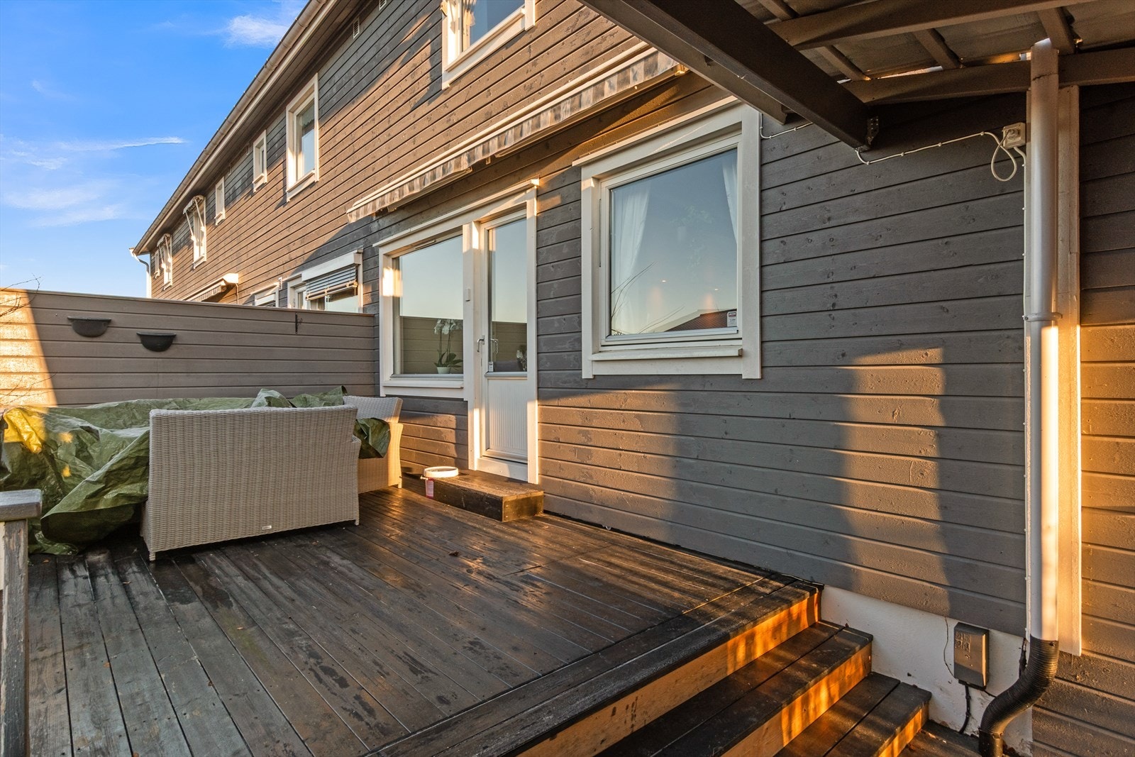 Her er det fin plass for å kose seg skikkelig bare sommeren kommer tilbake! Galleribilde