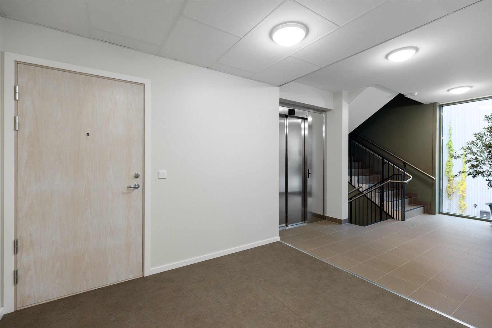 Enkel adkomst via heis. Galleribilde