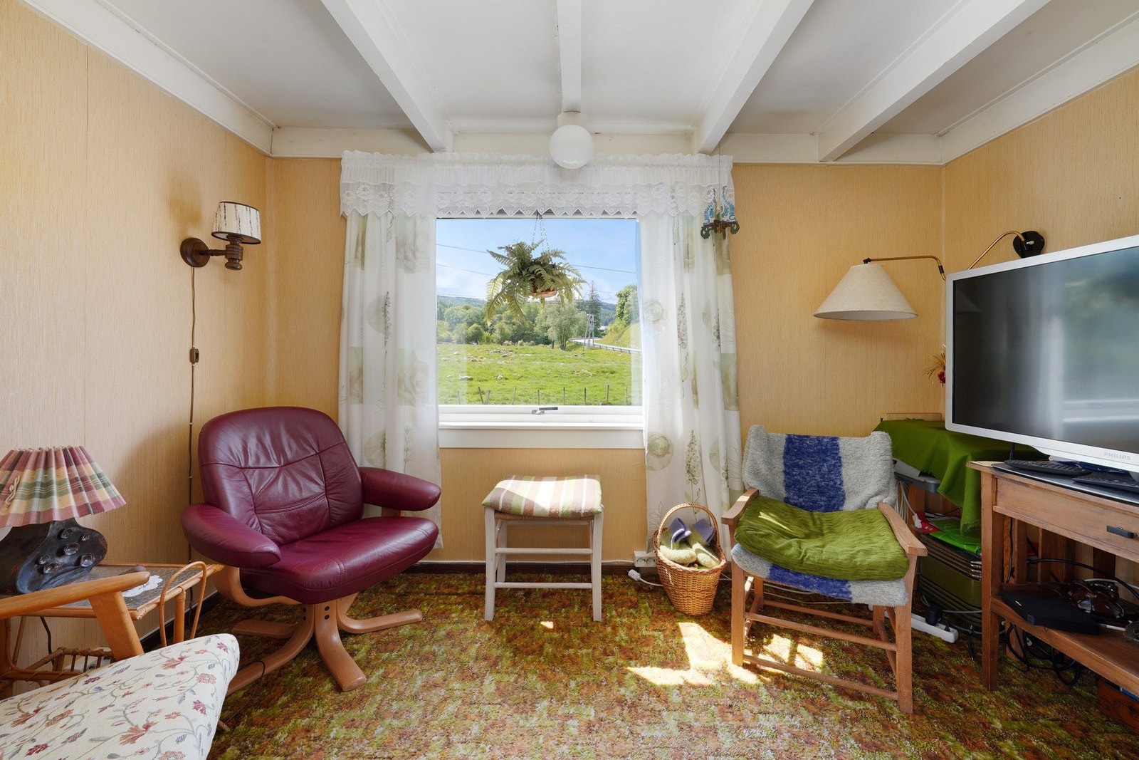 Koselig TV-stue Galleribilde