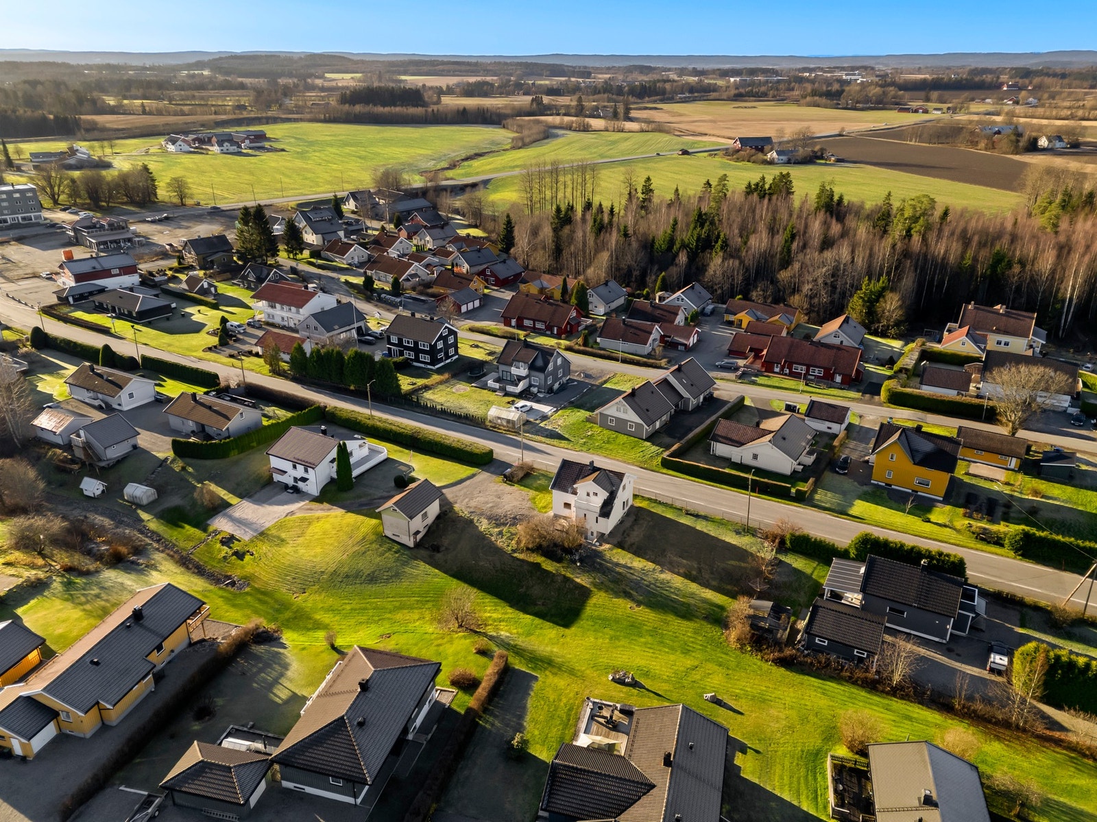 Dronebilde. Galleribilde