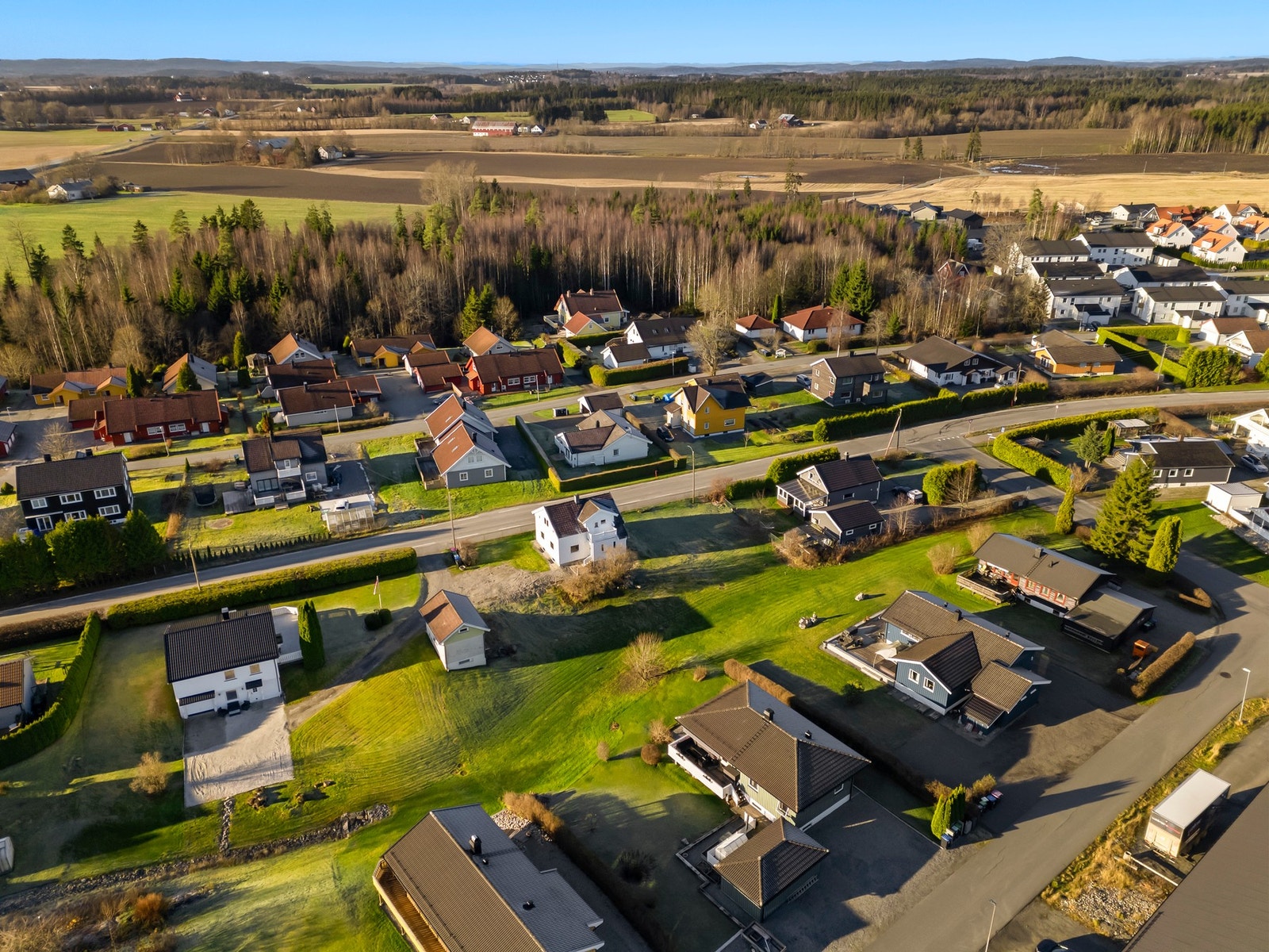 Dronebilde. Galleribilde