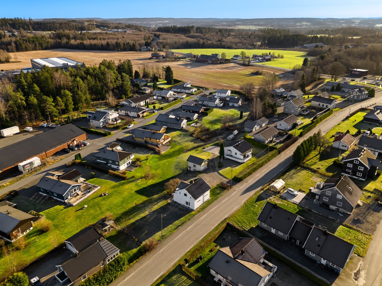 Dronebilde. Galleribilde