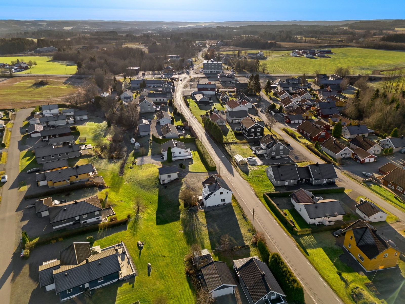 Dronebilde. Galleribilde