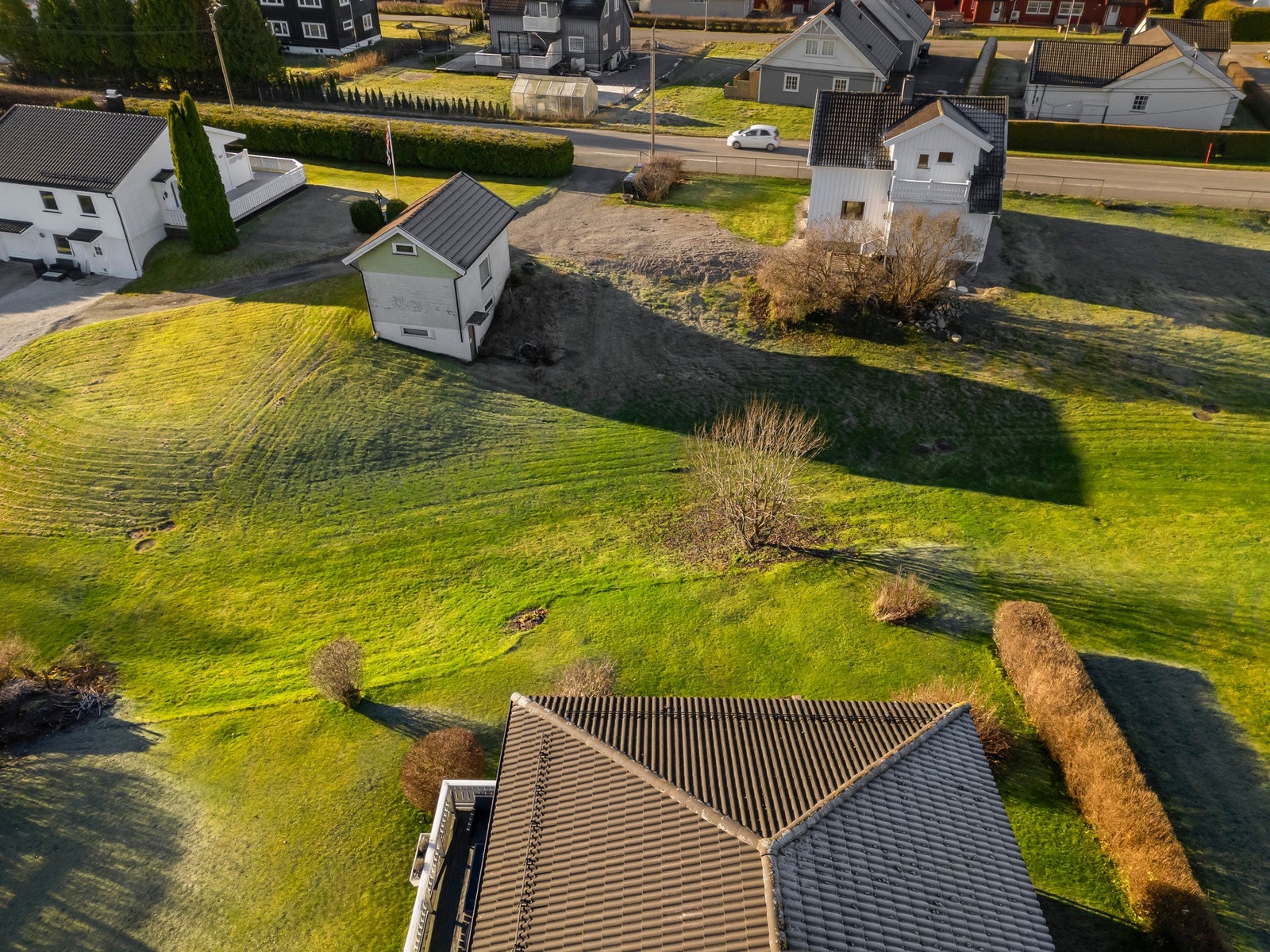 Dronebilde. Galleribilde