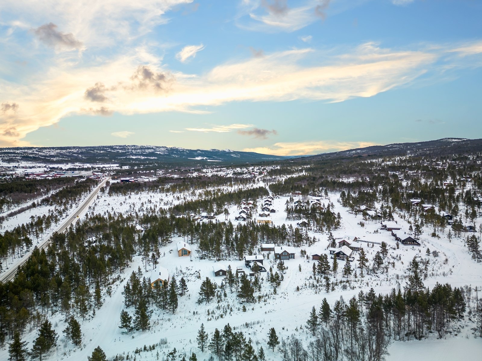 Håneset hyttefelt er et nyetablert hyttefelt med tomter fra 730 kvm til 1 890 kvm. Galleribilde