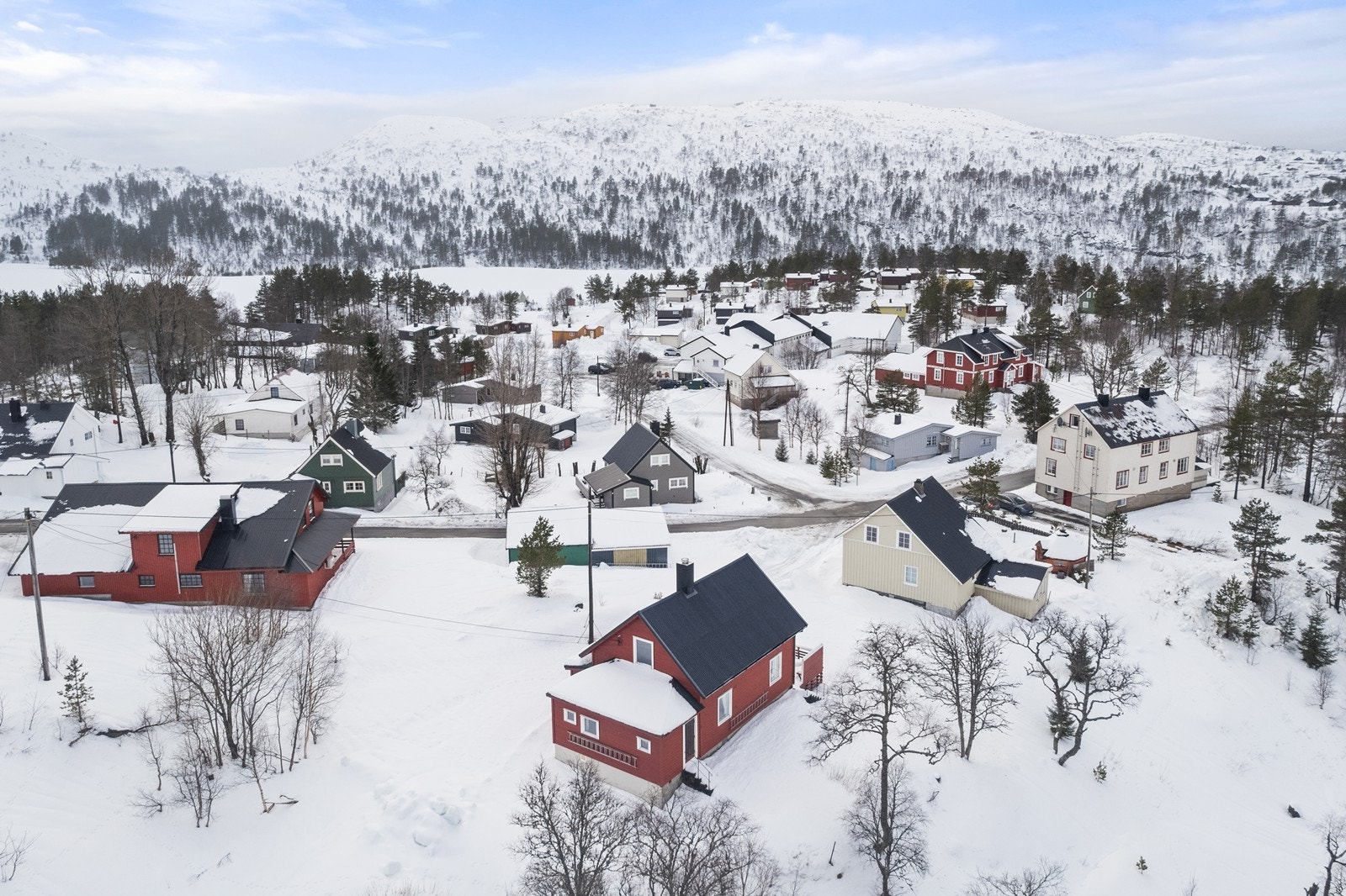 Eiendommen har gode solforhold. Galleribilde