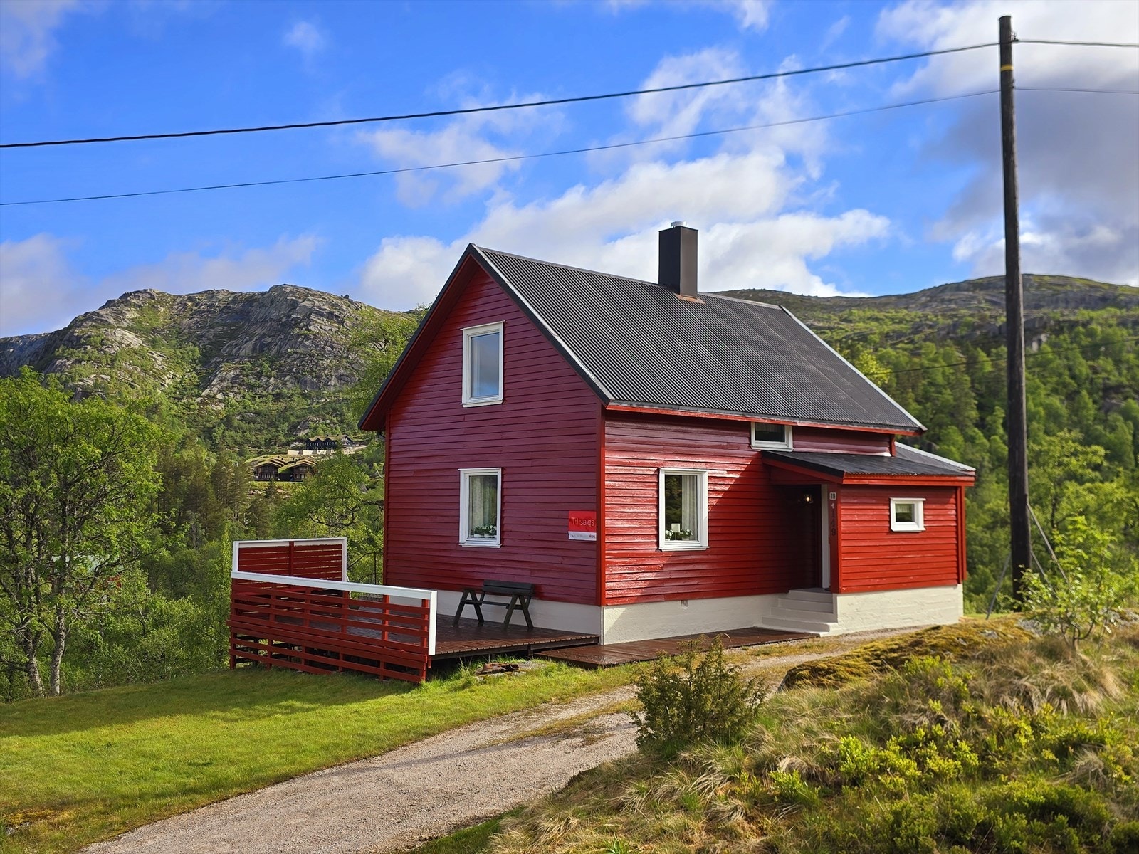 Velkommen til Gruvebyen 149! Foto: Morten Fasseland Galleribilde