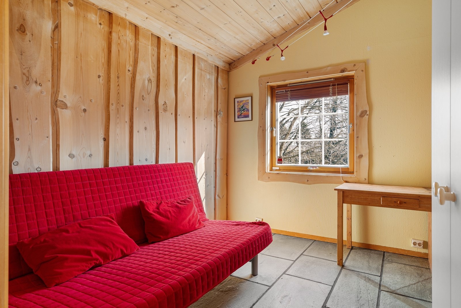 Rommene innredes enkelt etter familiens behov og ønsker. Galleribilde