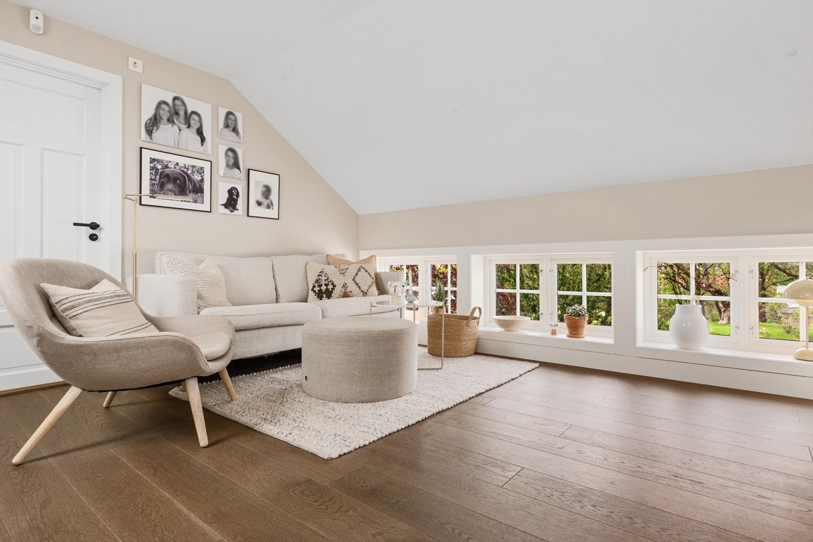 Loftstue Galleribilde