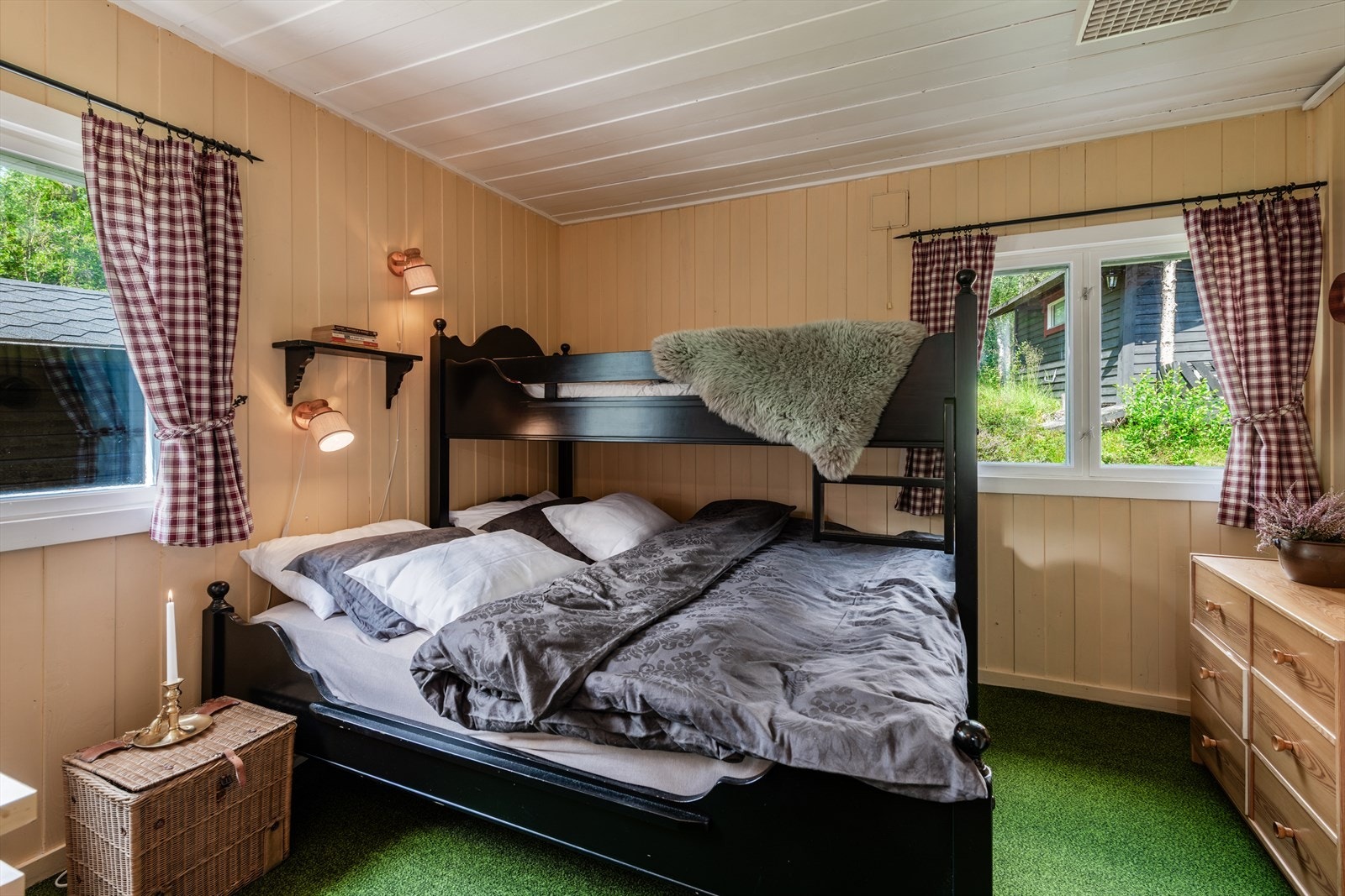 Soverom 3 med familiekøye. Galleribilde