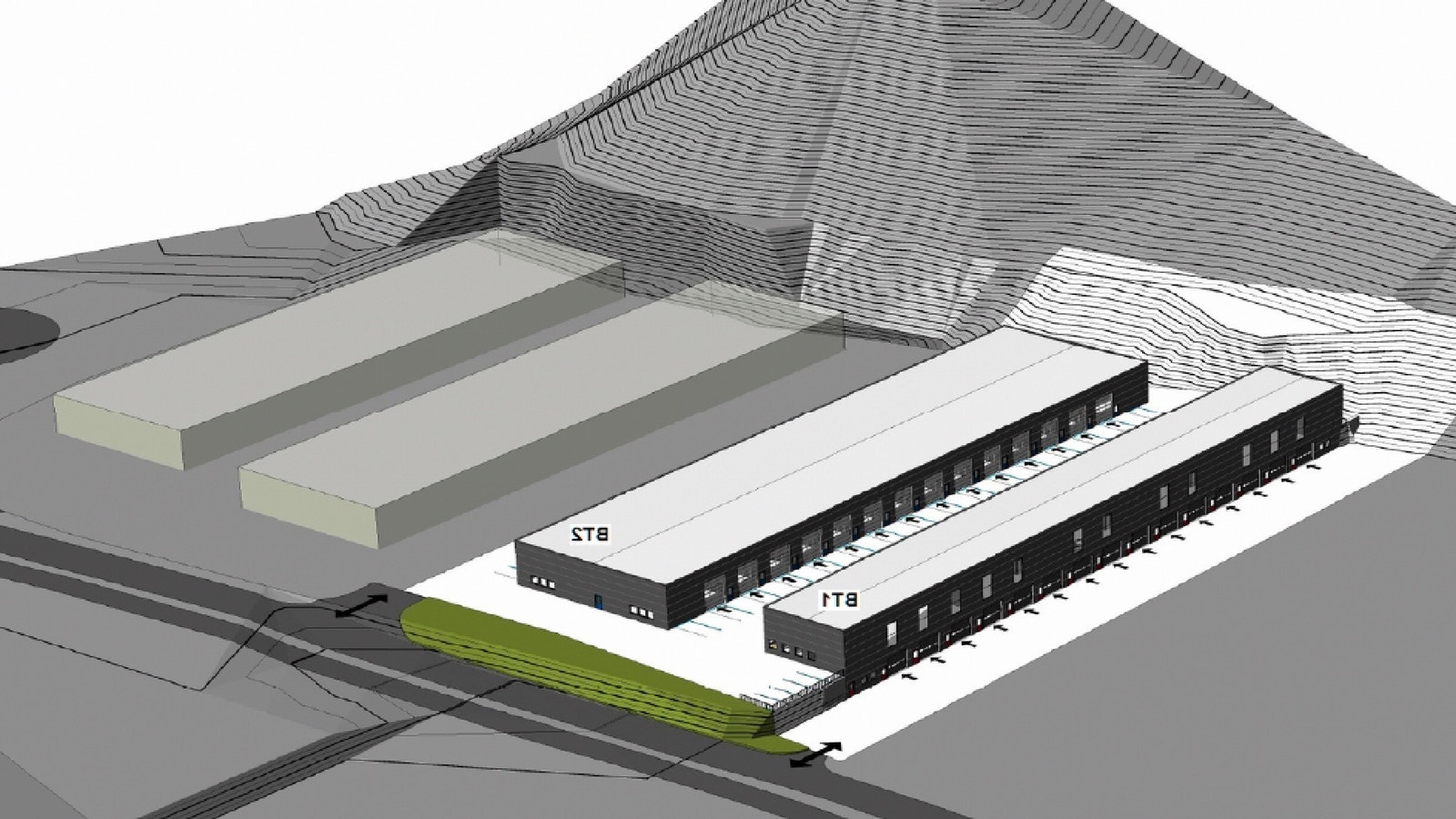 Situasjonsplan Galleribilde