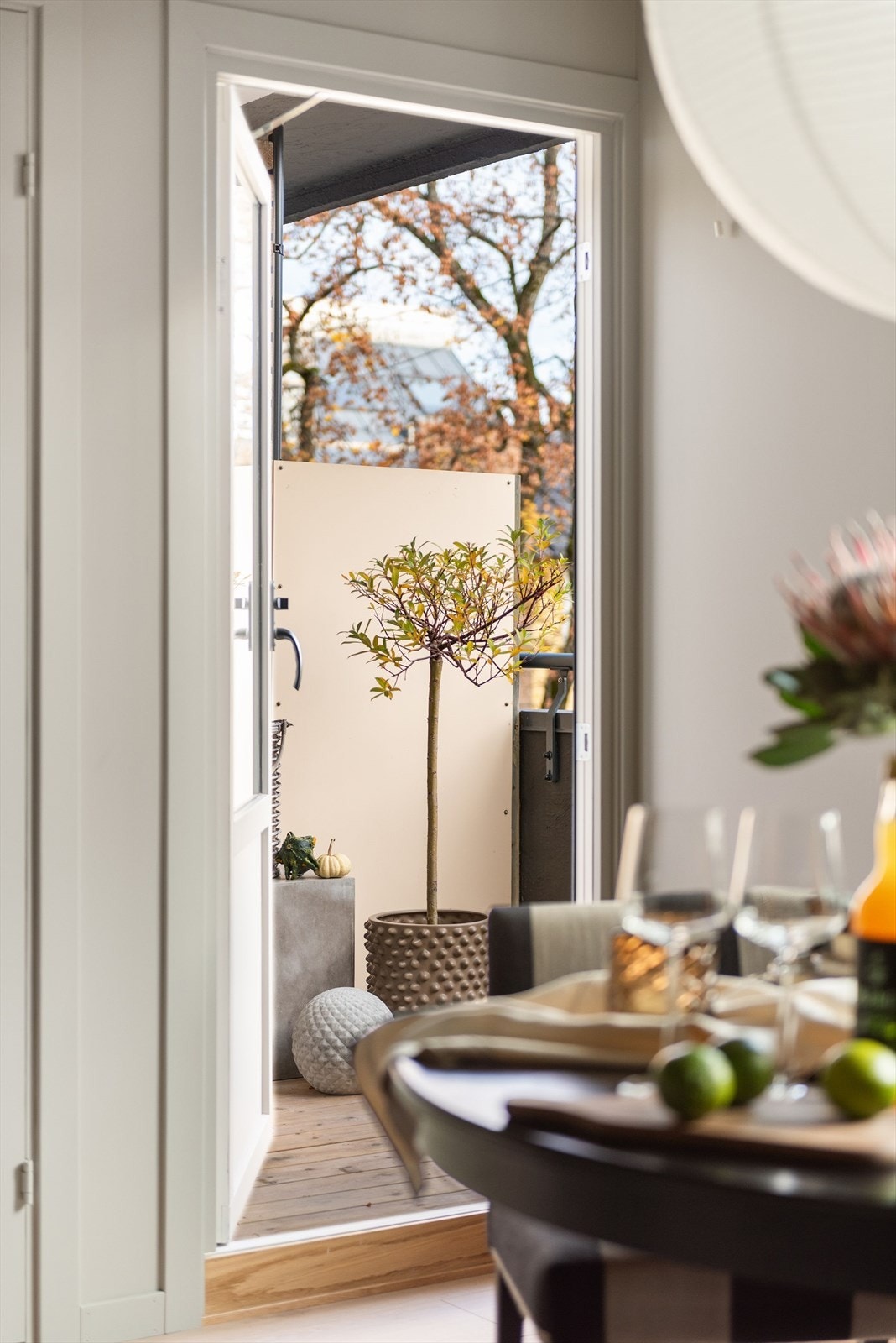 Balkong - detalj. Galleribilde