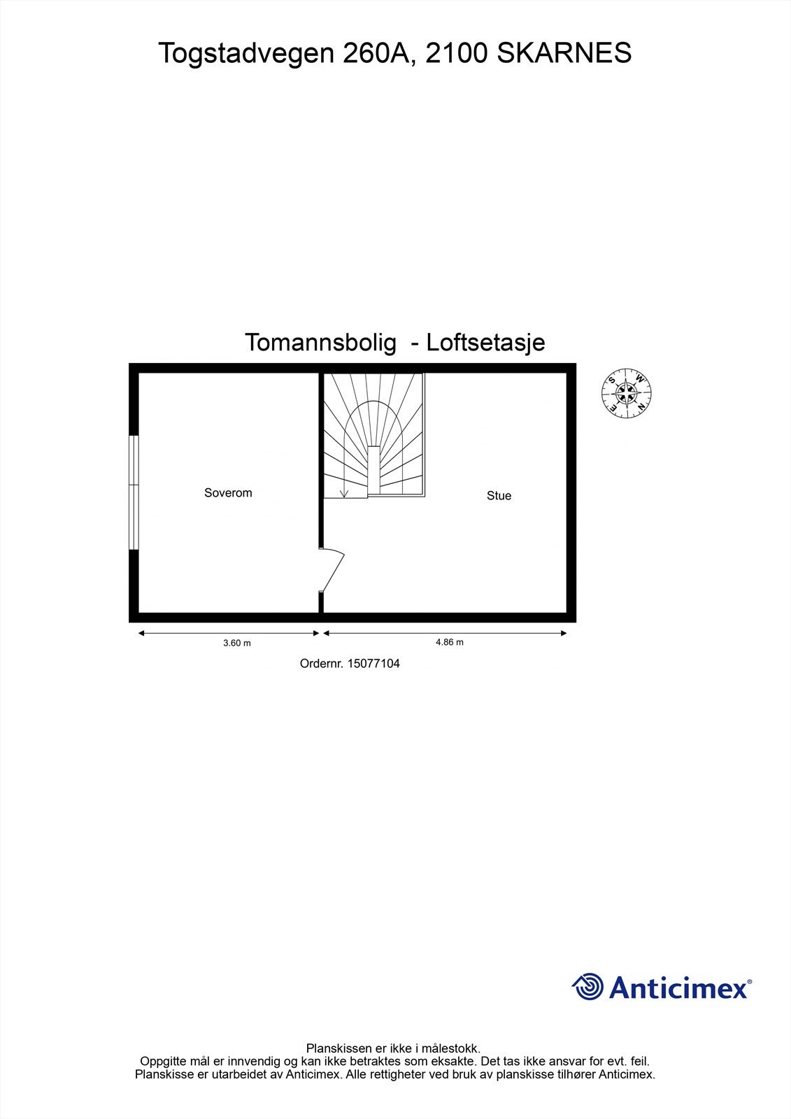Plantegning - 2. etasje. Galleribilde