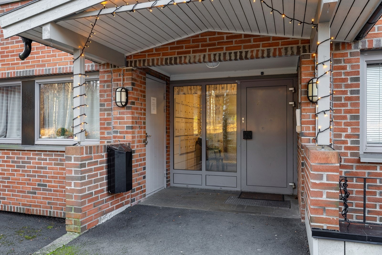 Hyggelig inngangsparti. Galleribilde