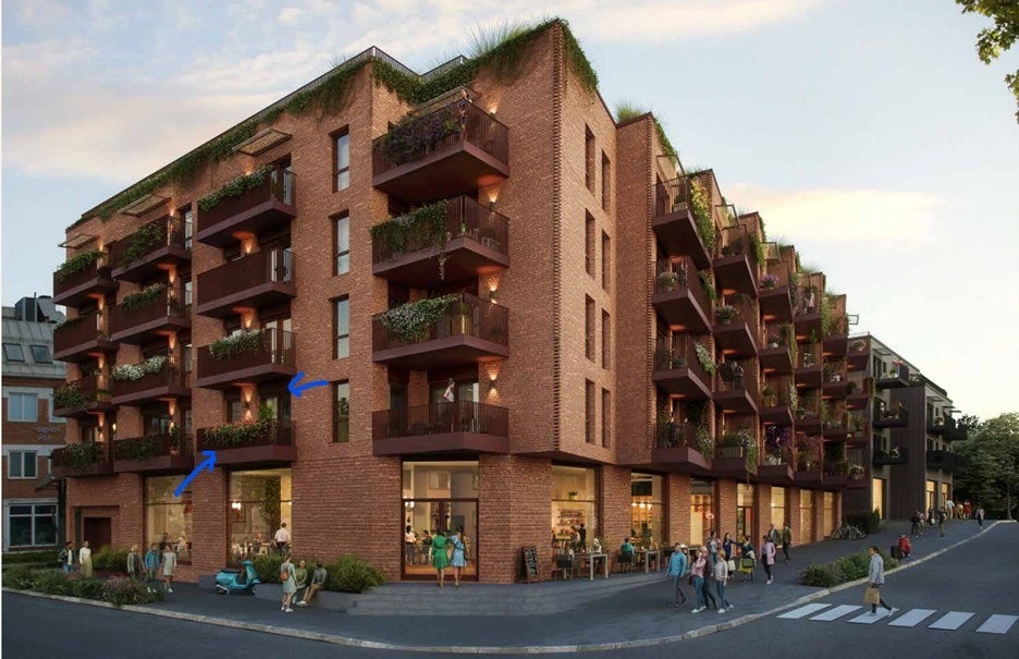 leilighet 2.etasje - blå pil Galleribilde