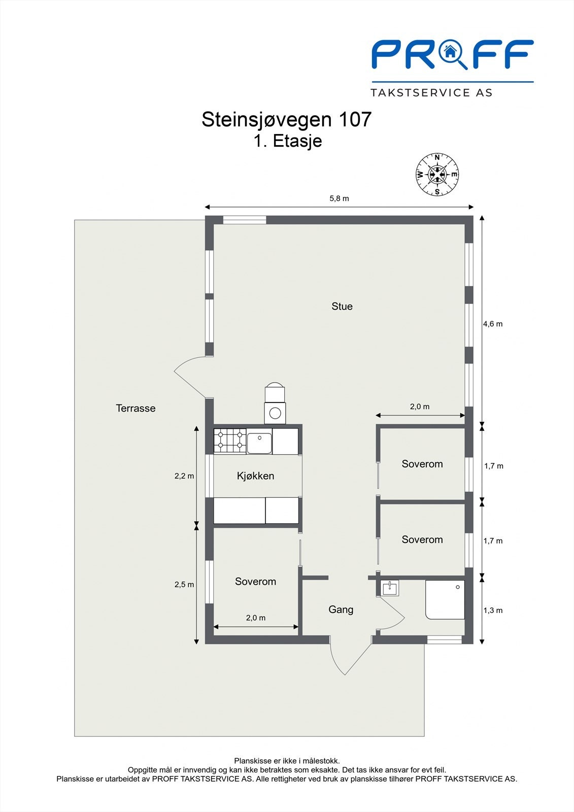 Plantegning. Galleribilde