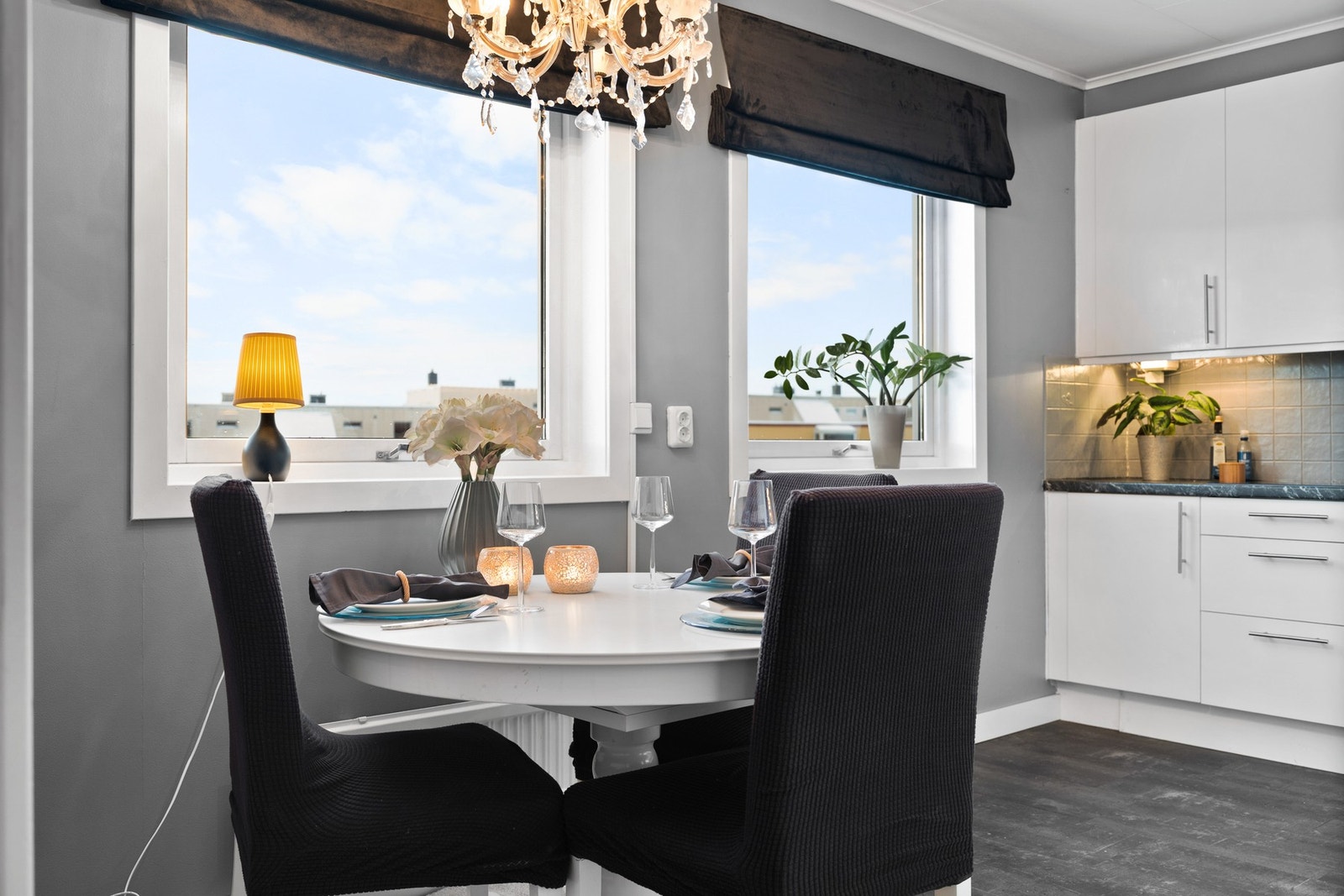 Her kan familien samles og nyte et godt måltid i ukedagene. Galleribilde